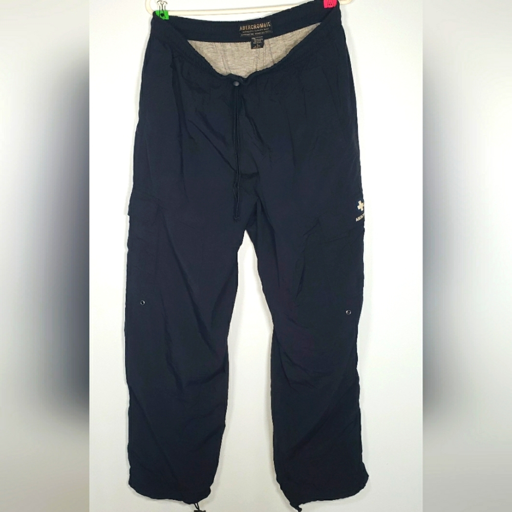 Abercrombie & Fitch Navy Blue Cargo Pants